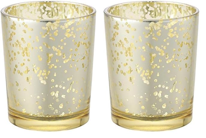 Amazon.co.jp: カメヤマキャンドルハウス ヴィンテージグラス ゴールド